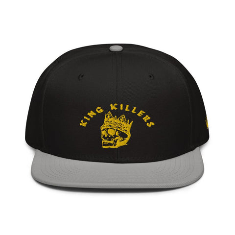 King Killers Adjustable Snapback Hat, gold - King Killers