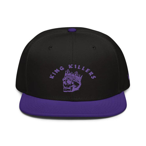 King Killers Adjustable Snapback Hat, purple - King KIllers