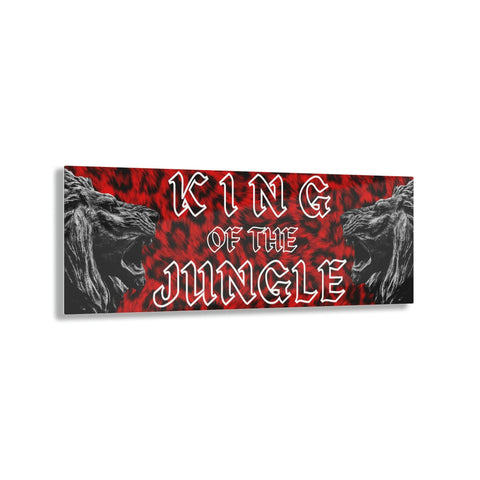 KING OF THE JUNGLE Acrylic Print Wall Art - King Killers