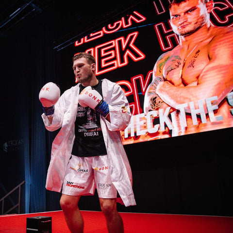 Professional Fighter Walking out in King Killers Apparel