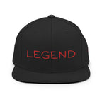 LEGEND Embroidered Snapback Hat