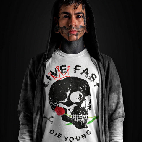 Live Fast Die Young Graphic T Shirt - King Killers