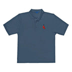 Men's Premium Polo With Embroidered Boxing Gloves
