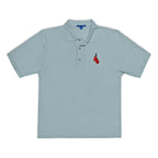 Men's Premium Polo With Embroidered Boxing Gloves