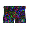 Neon Paint Splatter High Waisted Shorts - King Killers