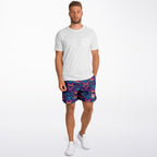 Neon Werewolf Athletic Shorts