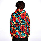 Oriental Flowers Athletic Hoodie
