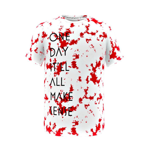 One Day It'll All Make Sense Blood Stained Graphic T-Shirt - King Killers Apparel