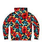 Oriental Flowers Athletic Hoodie