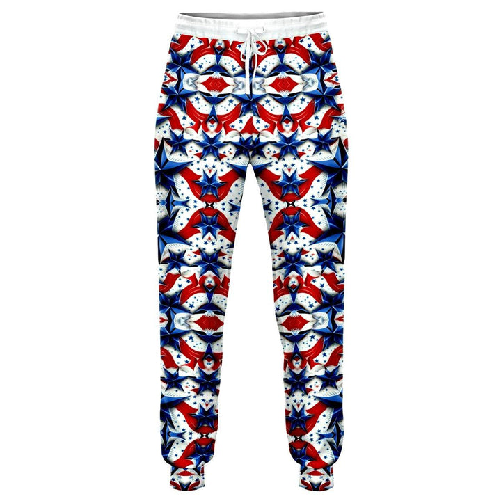 Patriotic Stars and Stripes Athletic Jogger Sweatpants - King Killers