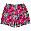 Pineapples & Hibiscus Athletic Shorts - King Killers