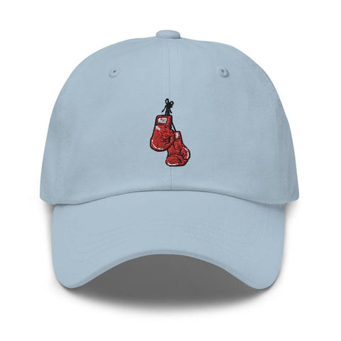 Red Corner Dad Hat, Light Blue - King Killers