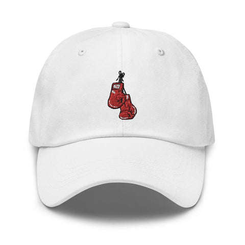 Red Corner Dad Hat, white - King Killers