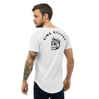 Red Corner Men's Curved Hem T-Shirt