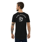 Red Corner Men's Curved Hem T-Shirt