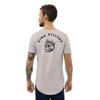 Red Corner Men's Curved Hem T-Shirt