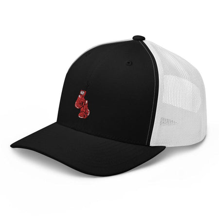 Red Corner Retro Trucker Hat