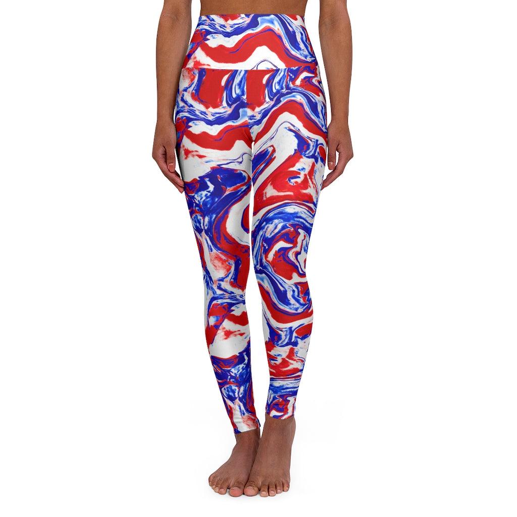 Washington Style - Red, White & Blue Leggings – Brave New Look
