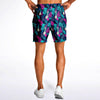 Retro Tropical Athletic Shorts For Men - King Killers