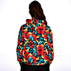 Oriental Flowers Athletic Hoodie
