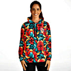 Oriental Flowers Athletic Hoodie