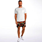 Spring Flowers Athletic Shorts