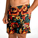 Spring Flowers Athletic Shorts