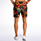 Spring Flowers Athletic Shorts