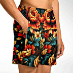 Spring Flowers Athletic Shorts