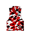 CAMO KILLER - Red Tiger Camouflage Sleeveless Hoodie - King Killers