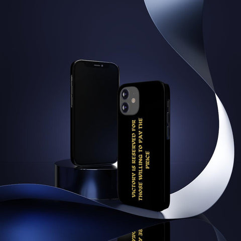 "VICTORY IS RESERVED" - Barely There Phone Case freeshipping - King Killers