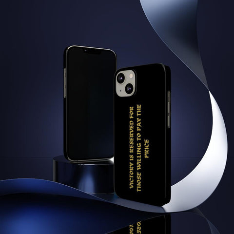 "VICTORY IS RESERVED" - Barely There Phone Case freeshipping - King Killers