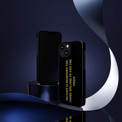 "VICTORY IS RESERVED" - Barely There Phone Case freeshipping - King Killers