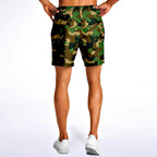 Woodland Camouflage Athletic Shorts