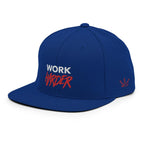 Work Harder Adjustable Snapback Hat