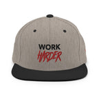 Work Harder Adjustable Snapback Hat