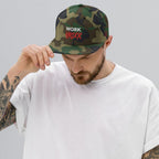 Work Harder Adjustable Snapback Hat