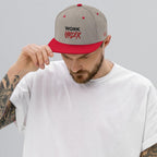Work Harder Adjustable Snapback Hat