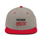 Work Harder Adjustable Snapback Hat