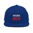 Work Harder Adjustable Snapback Hat