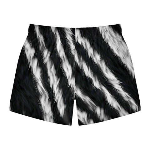 Zebra Print Swim Trunks - King Killers